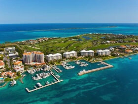 Ocean Club Golf Course and homes Paradise Island Nassau Bahamas