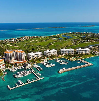 Ocean Club Golf Course and homes Paradise Island Nassau Bahamas