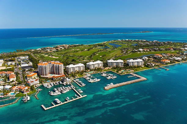 Ocean Club Golf Course and homes Paradise Island Nassau Bahamas