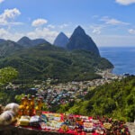 Soufriére and Pitons, St. Lucia